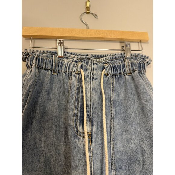 Rails Ryan Drawstring Denim Pants Faded Indigo Size XS NEW $178 [jb] - Picture 9 of 14